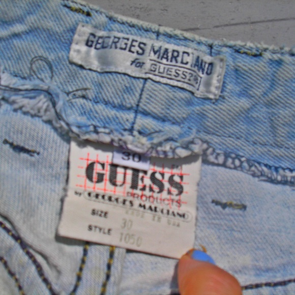 Guess Denim - Vintage Guess Jeans Skinny 1980s denim Mom jeans Boho VTG